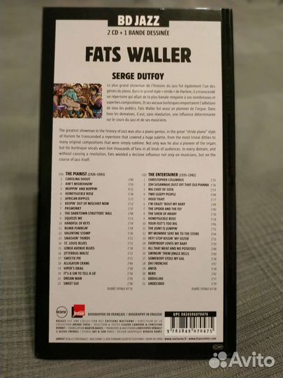 Fats Waller 2CD + Comic Book, box