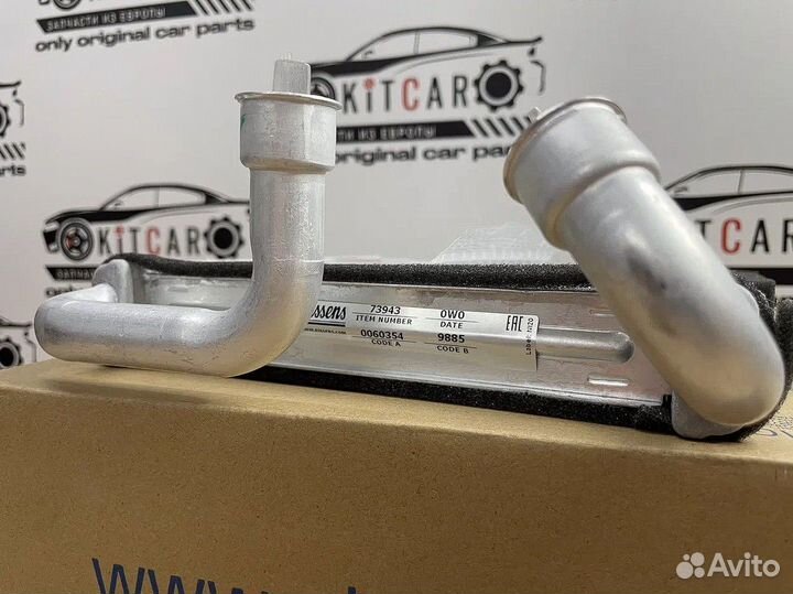 Радиатор отопителя nissens 73943