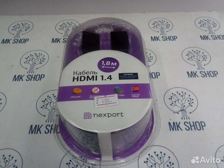 Кабель hdmi 1.4. 1.8 m. Nexport