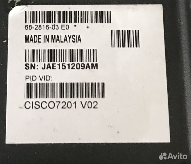 Оборудование Cisco 7201, Cisco ASR 1001, 1001-x