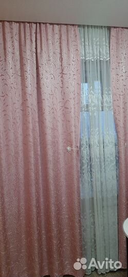 Комплект шторы и тюль