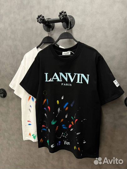 Футболки Lanvin оверсайз (хит 2024)