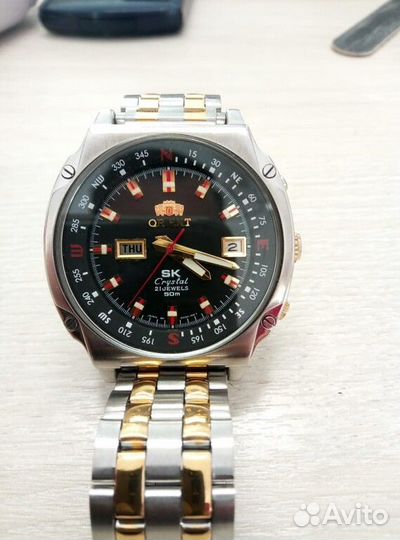 Часы мужские механические с автоподзаводом orient