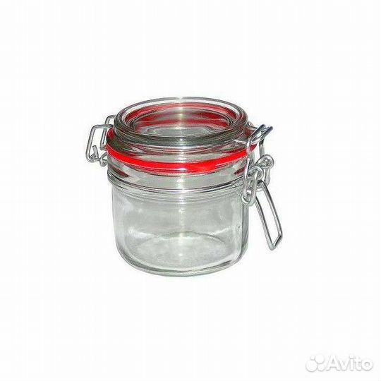 Опт:Набор 6 банок по 250 мл с замком