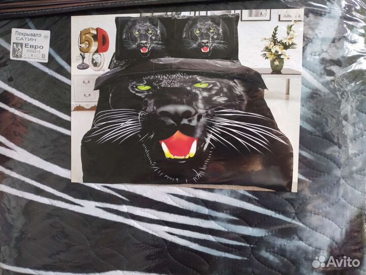 Плед покрывало евро