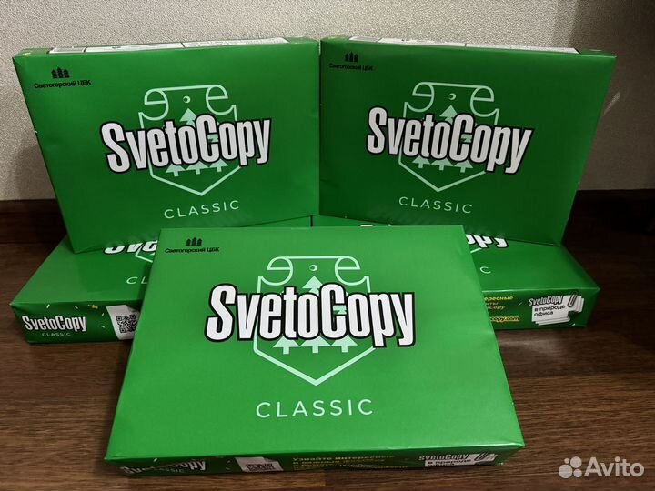 Бумага Svetocopy а4 (возможен опт)