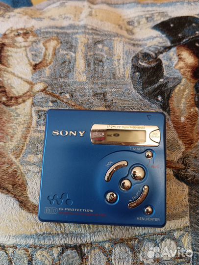 Плеер MD минидиск Sony mz-r501 mini disk