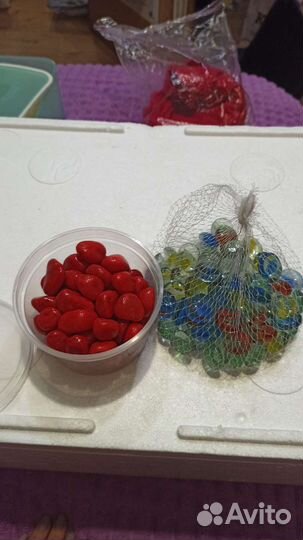 Грунт цветной, камни для аквариума