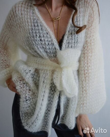 Кардиган из мохера. Новый