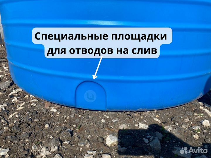 Емкости для воды. Бак пластиковый