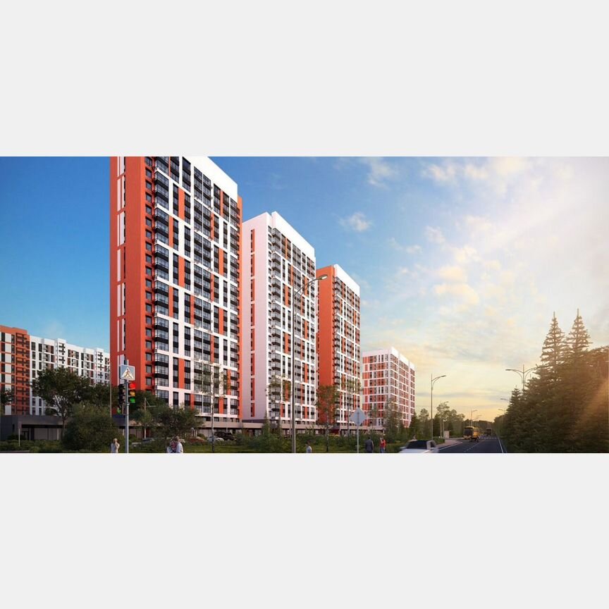 1-к. квартира, 43,8 м², 21/24 эт.