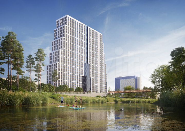 2-к. квартира, 64,8 м², 18/32 эт.