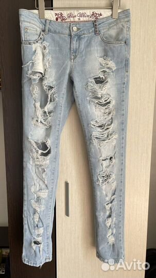 Джинсы женские рваные 38 размер