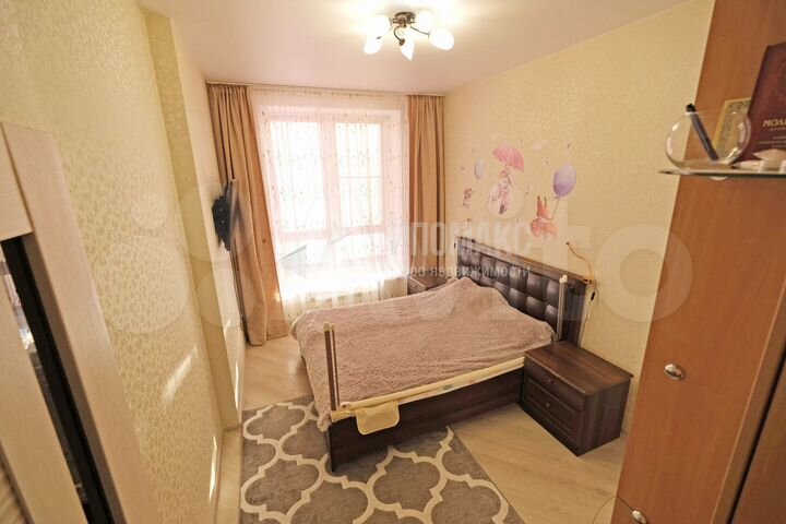 2-к. квартира, 55 м², 10/12 эт.