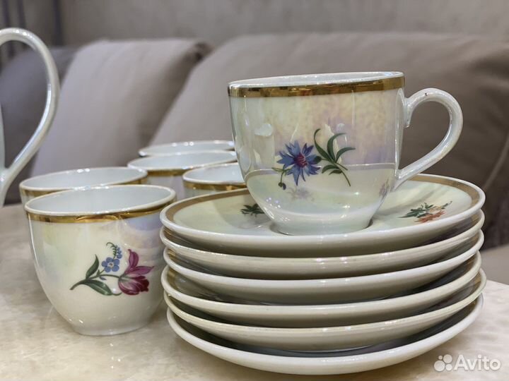 Сервиз кофейный Кольдиц Фарфор гдо