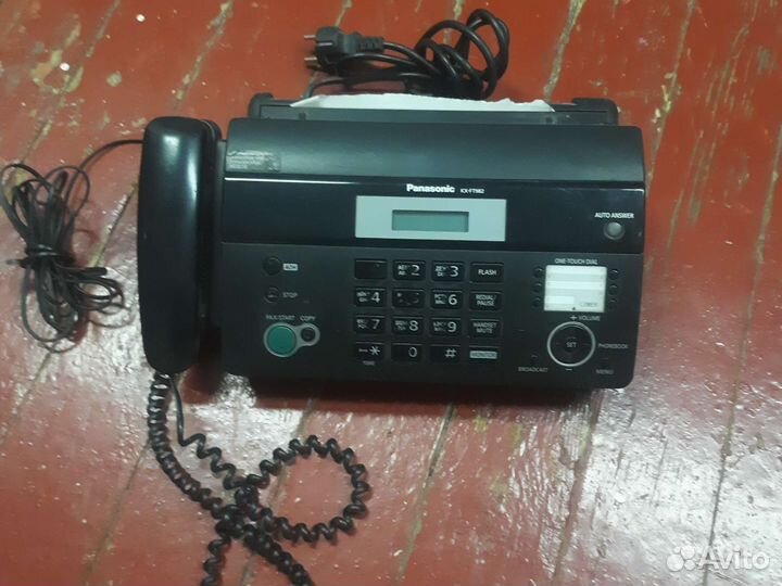 Факс panasonic kx-ft982