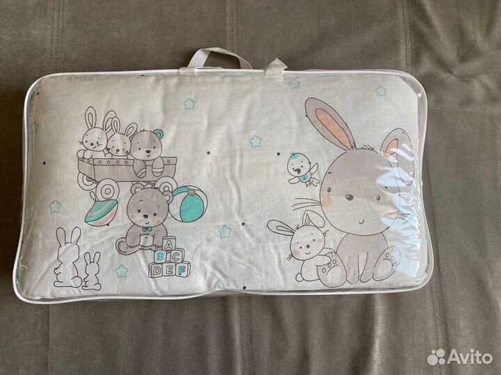 Мягкие бортики для детской кроватки