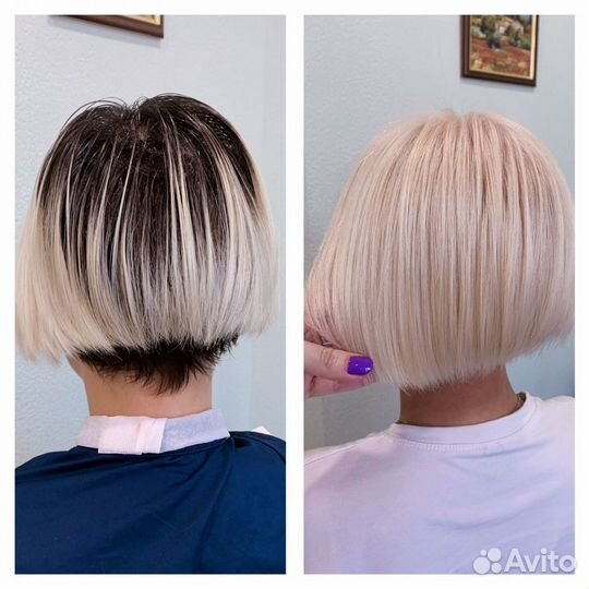 Окрашивание, причёски, макияж