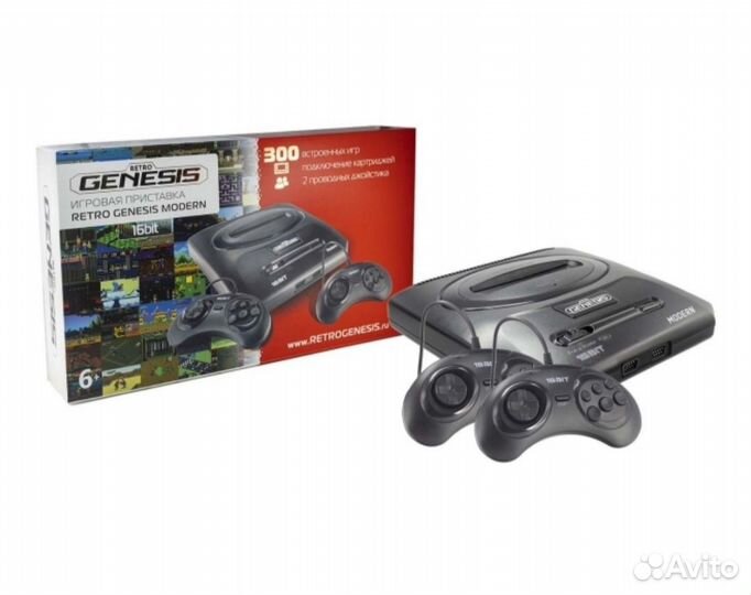 Игровая консоль Retro Genesis Modern 16 Bit (300 и