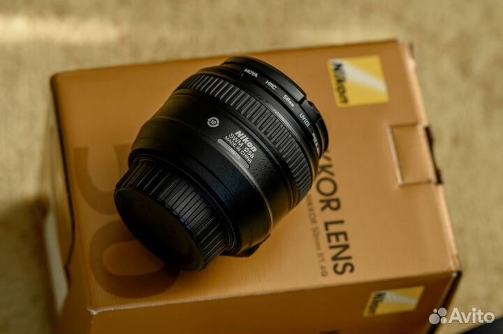 Объектив Nikon 50mm f/1.4G AF-S Nikkor