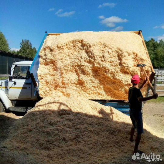 Опилки сухие