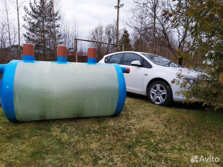 Септик под ключ за один день