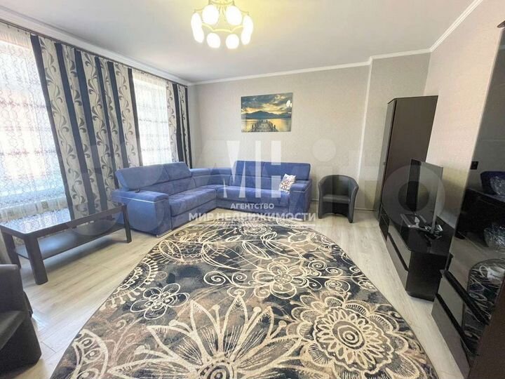 3-к. квартира, 94,9 м², 1/4 эт.