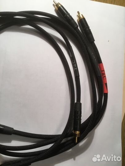 Шнуры к акустике. ream. Каждый по 100 см