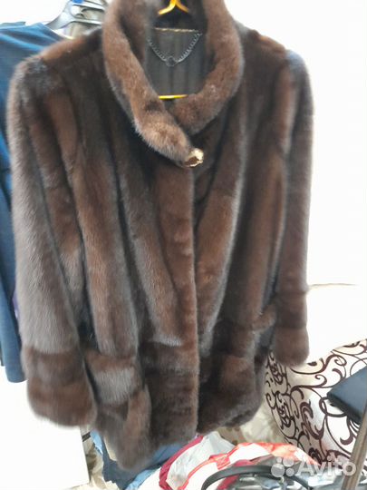 Шуба норковая 50 52