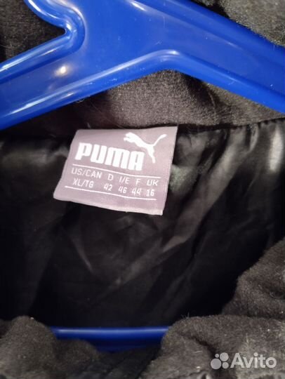 Куртка пуховик женский puma XL