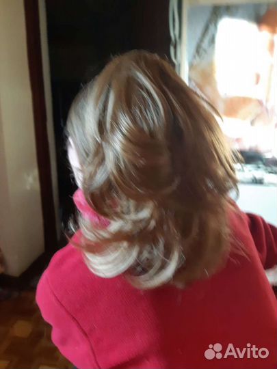 Хвост на заколке