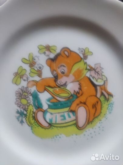 Детская посуда СССР