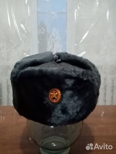 Шапка ушанка офицерская