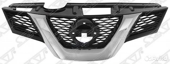 Решетка радиатора nissan X-trail 14-17 под каме