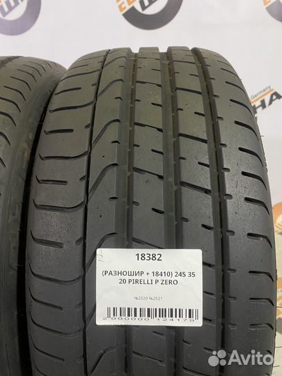 Pirelli P Zero 245/35 R20 и 305/30 R20