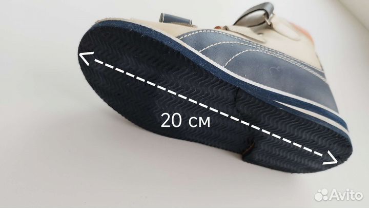 Сандалии Ortuzzi ортопедические син./беж./оранж