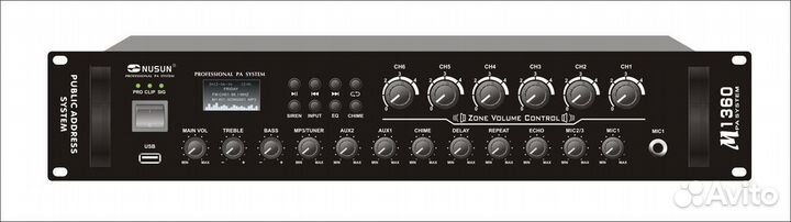 Микшер-усилитель nusun M-1360