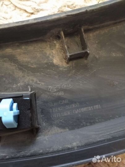 Накладка арки крыла Киа спортейдж 3