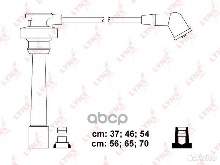 Комплект высоковольтных проводов (класс F) SPC5