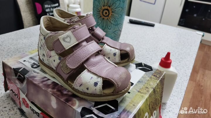 Сандалии для девочки 26 размер
