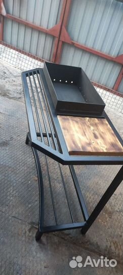 Мангал в стиле loft