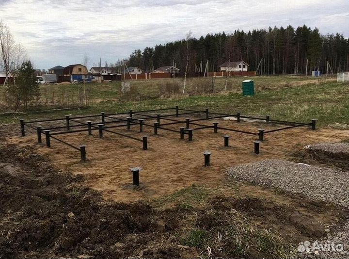 Винтовые сваи для забора