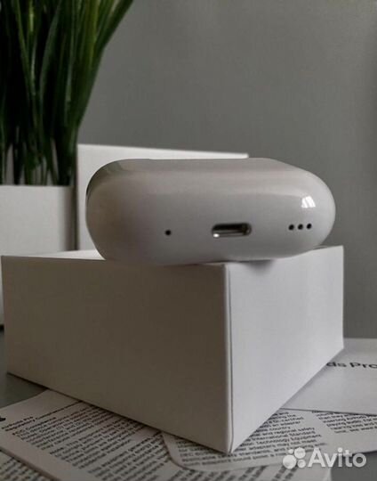 Airpods Pro 2 поколение (чехол в подарок+гарантия)