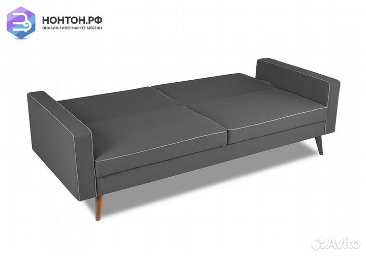 Диван книжка Берус тёмно-серый