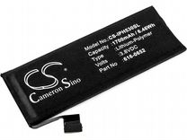 Аккумулятор для iPhone 5S 3.8V 1700mAh 6.46Wh