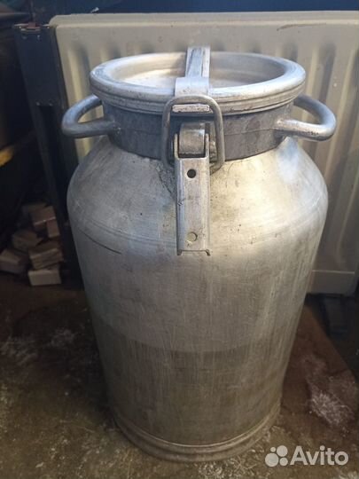 Фляга алюминиевая 25 л.сделано СССР