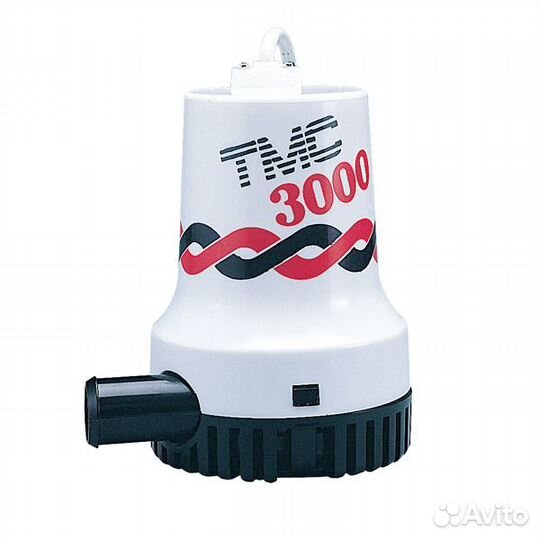 Трюмная помпа TMC 3000 осушительная 12V 189 л/мин