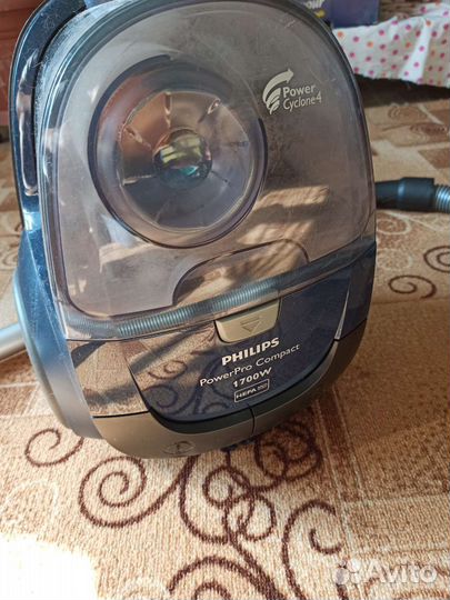 Пылесос philips с контейнером и фильтры