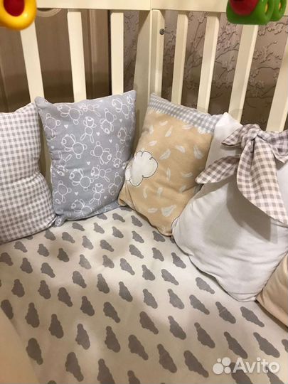 Бортики в кроватку