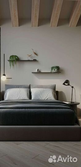 Полка настенная.Парящая. со скрытым креплением